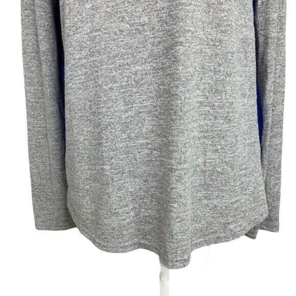 MARKET And SPRUCE Women Top Gray & blue Sz M Pullover - Picture 8 of 12